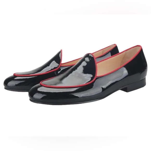 Men’s Black Leather Loafers